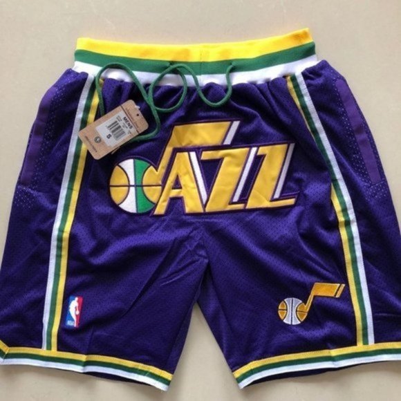 Utah Jazz Shorts : Nba Utah Jazz Men Shorts Official Online Store ...